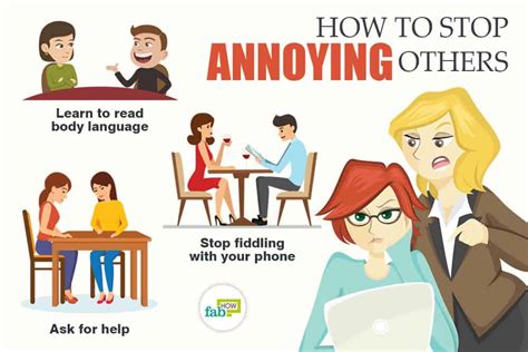 How to stop being annoying?